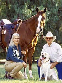 Joan Embery and Duane Pillsbury at their ranch